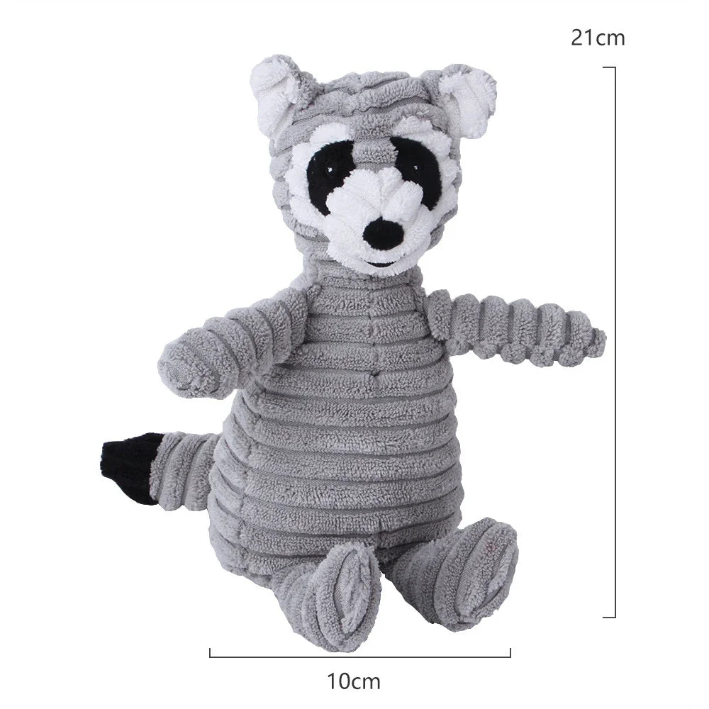 Squeaky Plush Dog Toy – Durable, Soft, and Bite-Resistant Fun! - Pawfect Escape