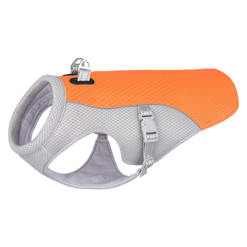 Cooling Dog Vest for Summer Heat Protection and UV Defense - Pawfect Escape