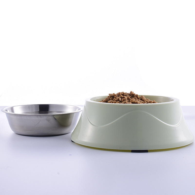 Wavy Stainless Steel Dog & Cat Bowl in Three Colors - Pawfect Escape