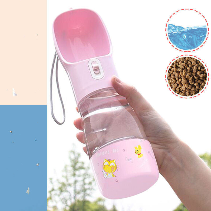 Portable Dog Water Bottle for Walks and Outdoor Adventures - Pawfect Escape