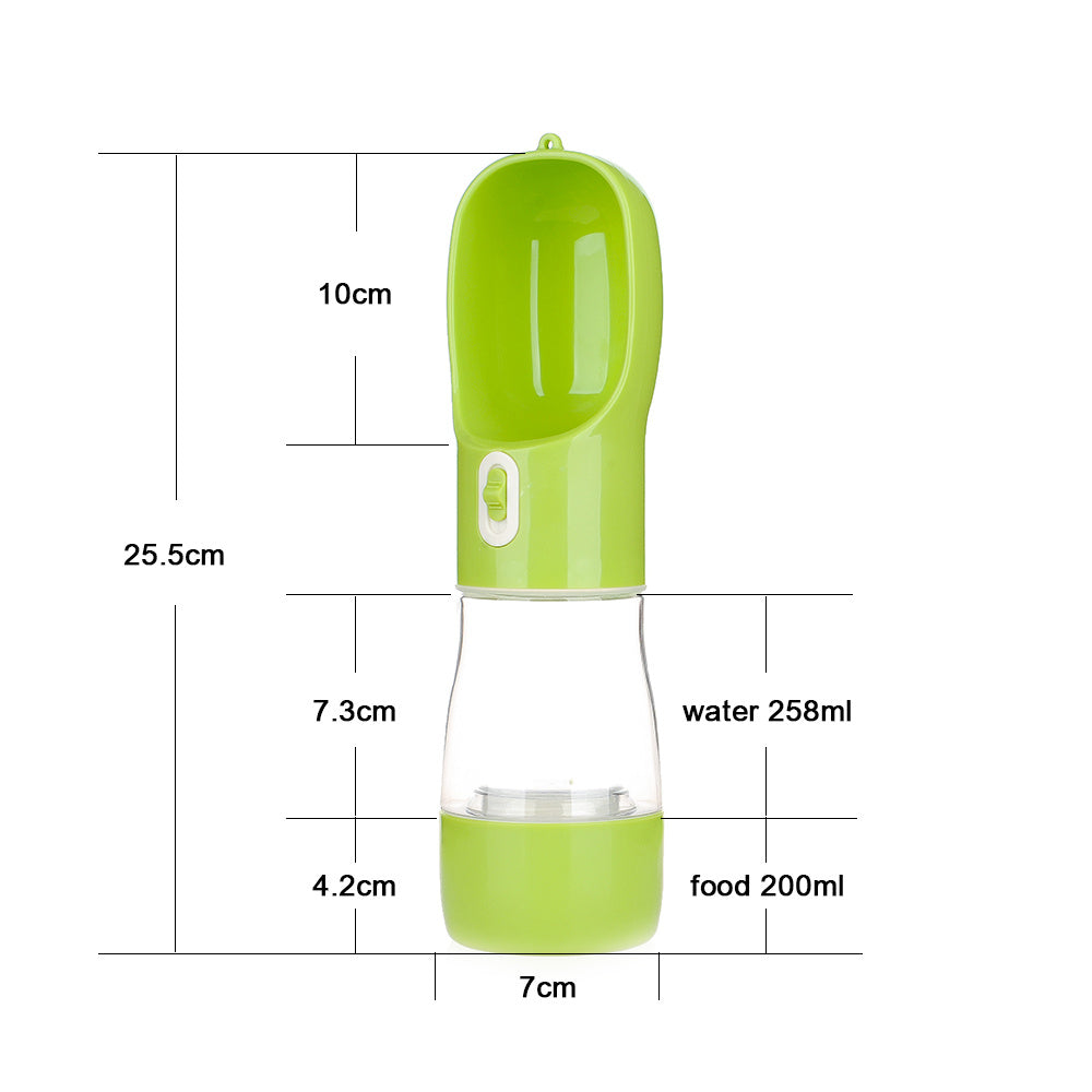 Portable Dog Water Bottle for Walks and Outdoor Adventures - Pawfect Escape