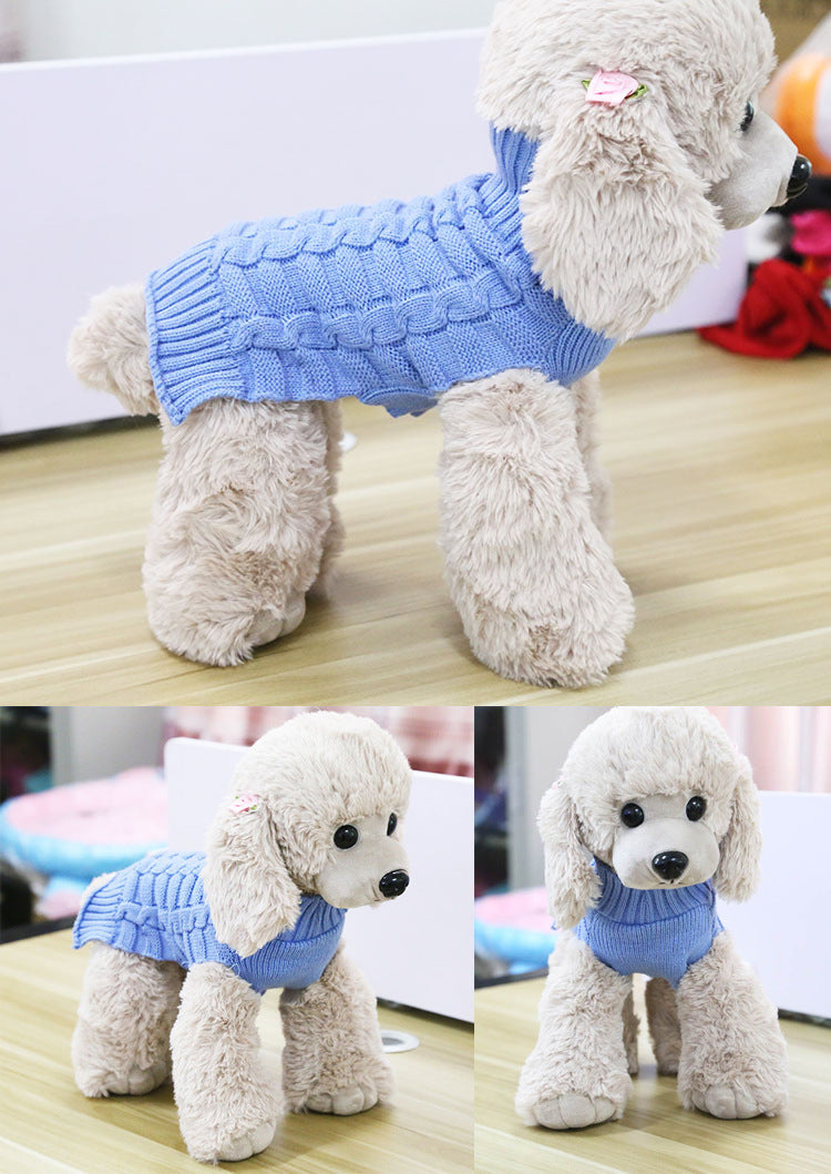 Soft Cashmere Dog Sweater – Stylish & Comfy