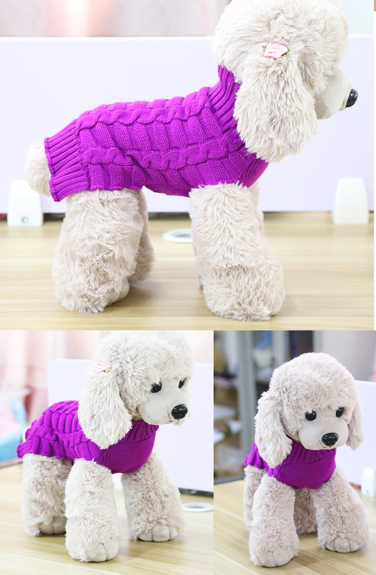 Soft Cashmere Dog Sweater – Stylish & Comfy