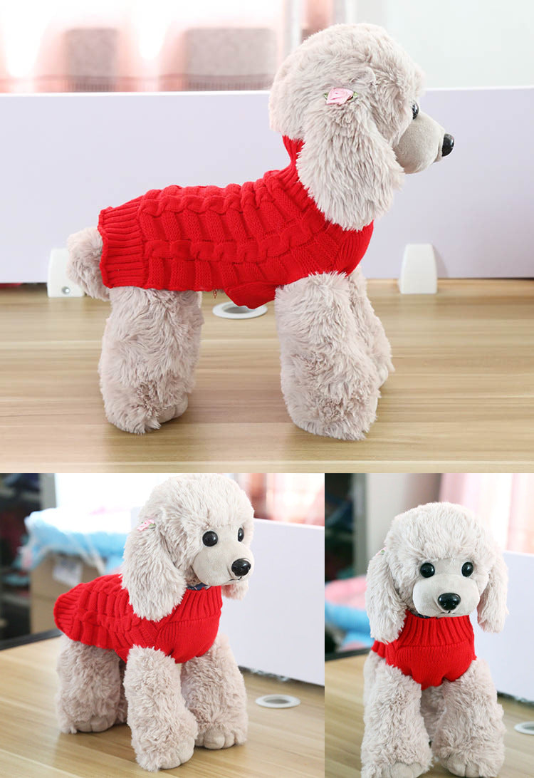 Soft Cashmere Dog Sweater – Stylish & Comfy