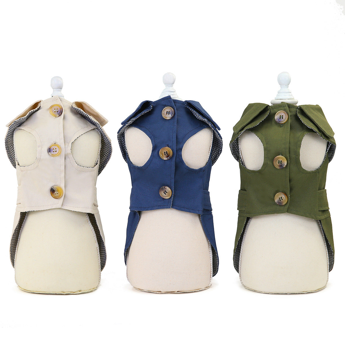 European-Style Pet Fashion – Lightweight Polyester Two-Leg Wear - Pawfect Escape