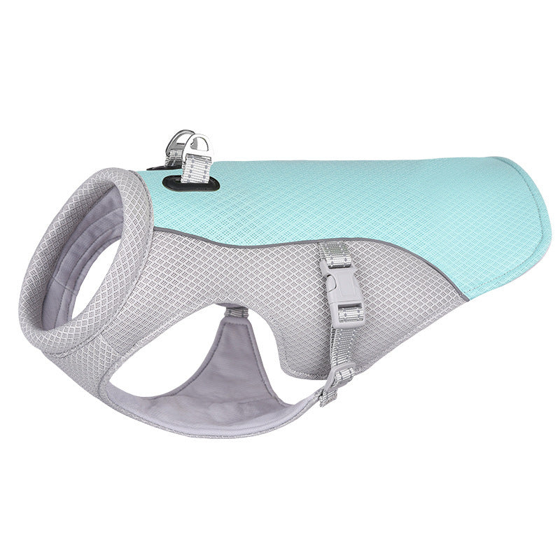 Cooling Dog Vest for Summer Heat Protection and UV Defense - Pawfect Escape