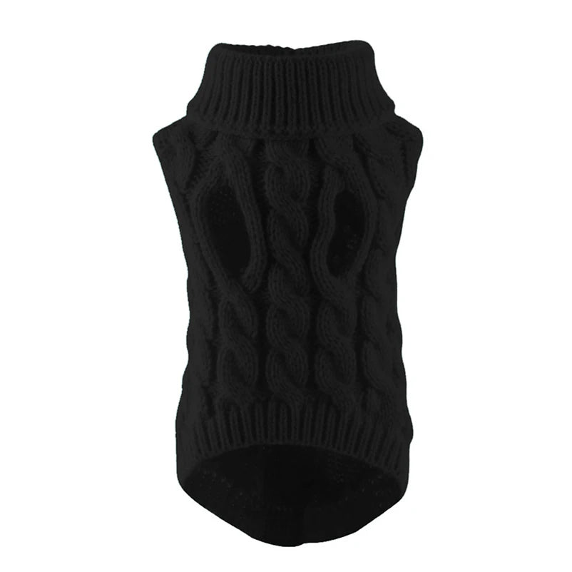 Cozy Turtleneck Sweater for Small Dogs & Cats – Winter Warmth - Pawfect Escape