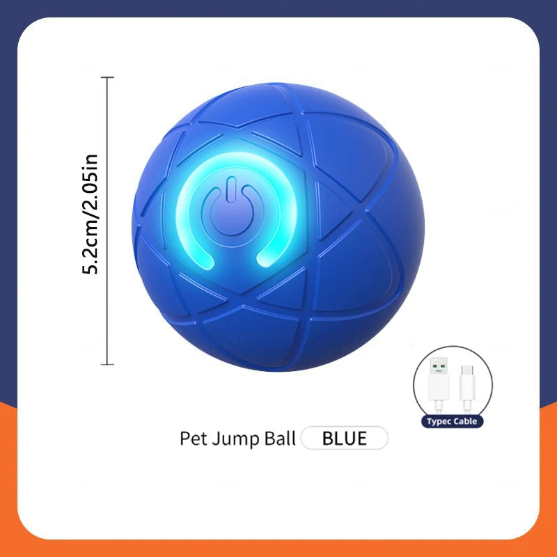 Smart Bouncing Dog Toy Ball – Interactive, Durable, and USB Rechargeable! - Pawfect Escape