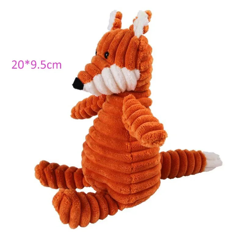 Squeaky Plush Dog Toy – Durable, Soft, and Bite-Resistant Fun! - Pawfect Escape