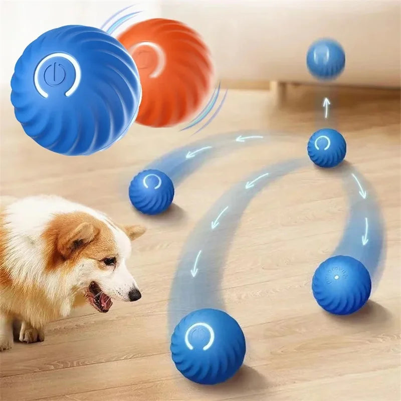 Smart Bouncing Dog Toy Ball – Interactive, Durable, and USB Rechargeable! - Pawfect Escape