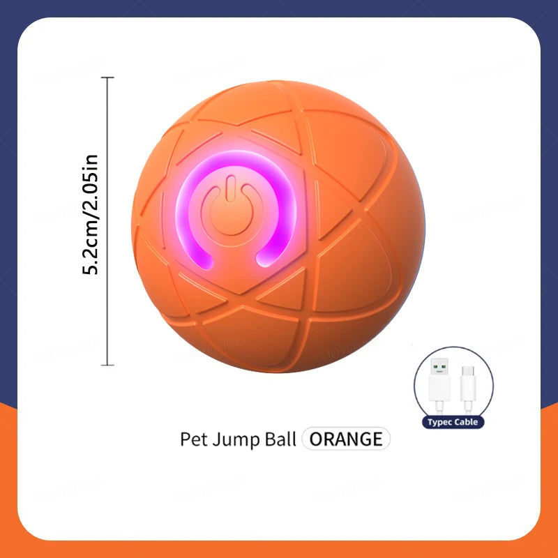 Smart Bouncing Dog Toy Ball – Interactive, Durable, and USB Rechargeable! - Pawfect Escape