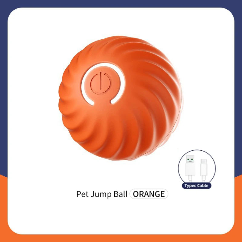 Smart Bouncing Dog Toy Ball – Interactive, Durable, and USB Rechargeable! - Pawfect Escape