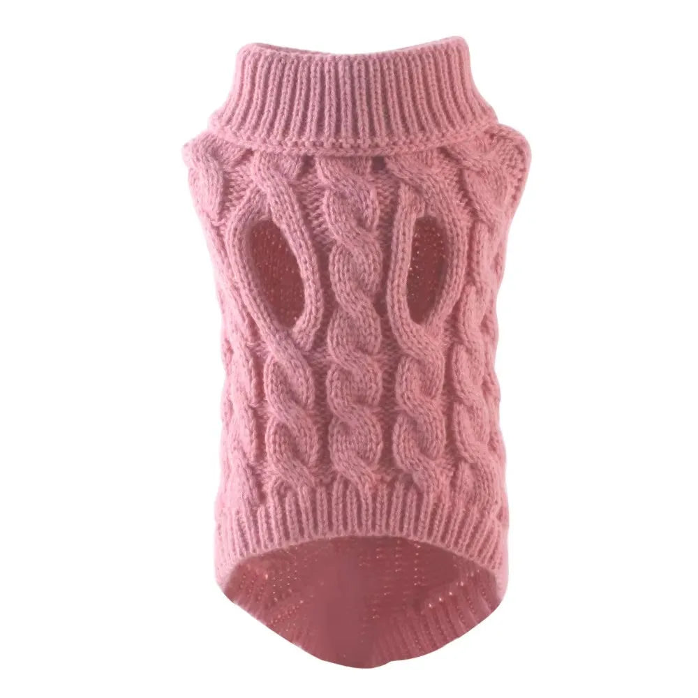 Cozy Turtleneck Sweater for Small Dogs & Cats – Winter Warmth - Pawfect Escape